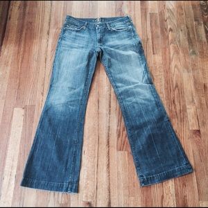 7 Seven for All Mankind Wide Leg Dojo 32